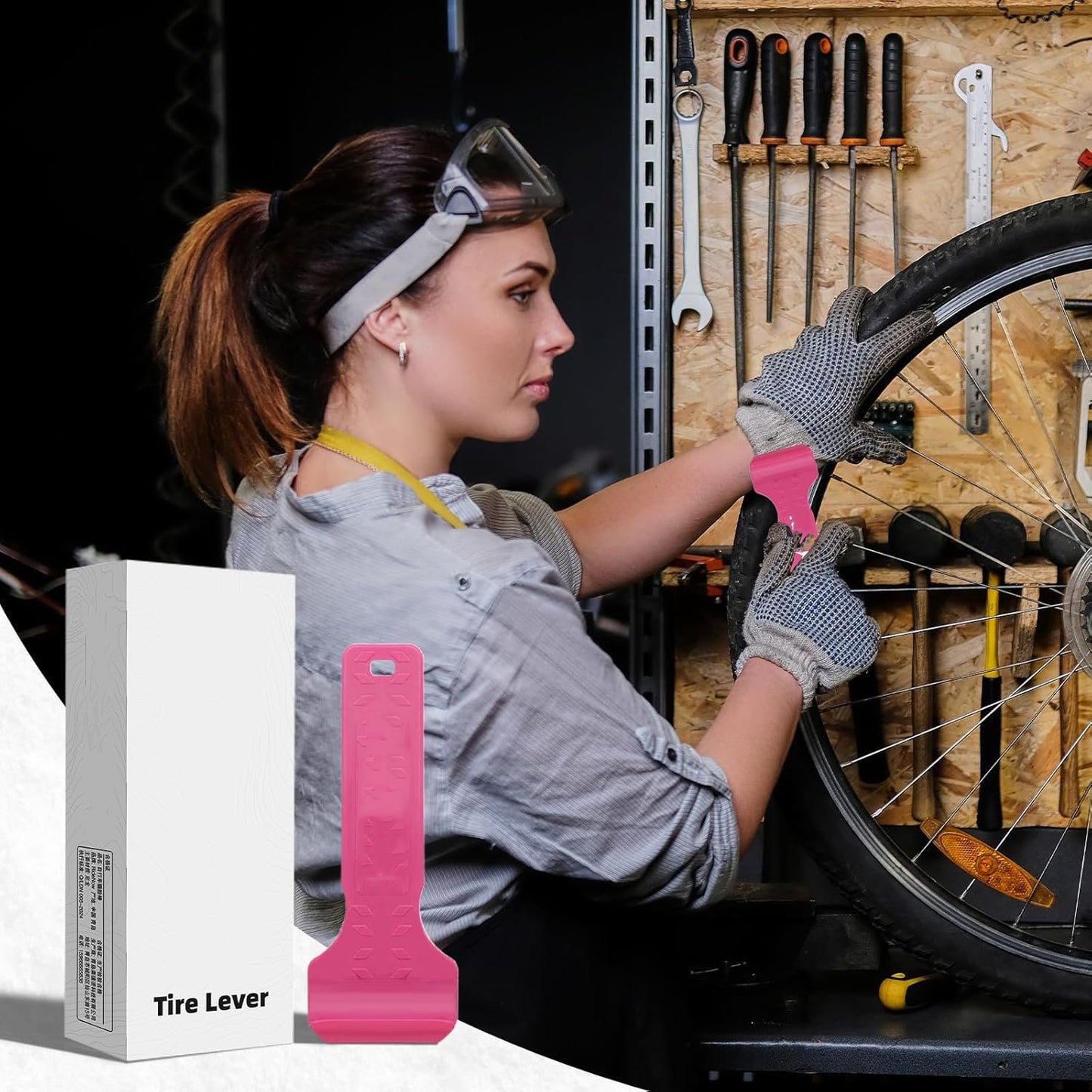 🚵2-in-1 Bicycle Tyre Lever Crowbar👨🔧