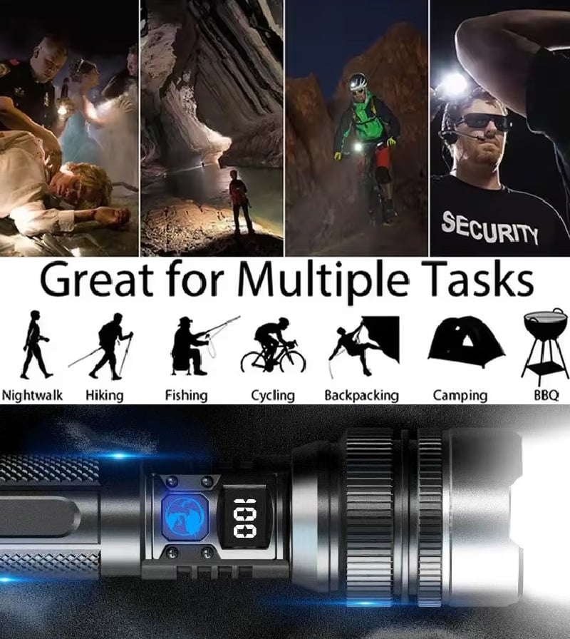 🔥Last Day 49% OFF - 2025 The Ultimate Survival Flashlight®⃫