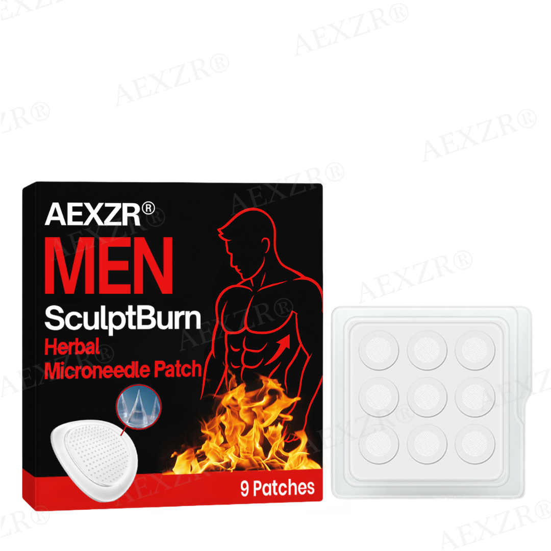 AEXZR® Men SculptBurn 🎉🅻🅸🅼🅸🆃🅴🅳 🆃🅸🅼🅴 🅾🅵🅵🅴🆁🎉 Herbal Microneedle Patch ✅ 𝕊𝕒𝕧𝕖 🇺🇵 𝕥𝕠 7️⃣0️⃣%❗
