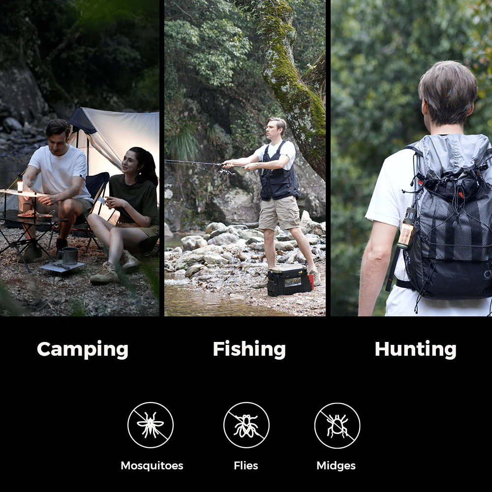 TINY REPELLER S - 2-in-1 Portable Mosquito Repellent with Lighting