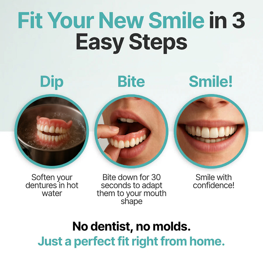 🔥LAOZIKTM Custom-Fit Functional Dentures🔥