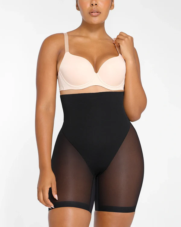 Zivame ® Mesh Smooth Butt-Lifting Shorts