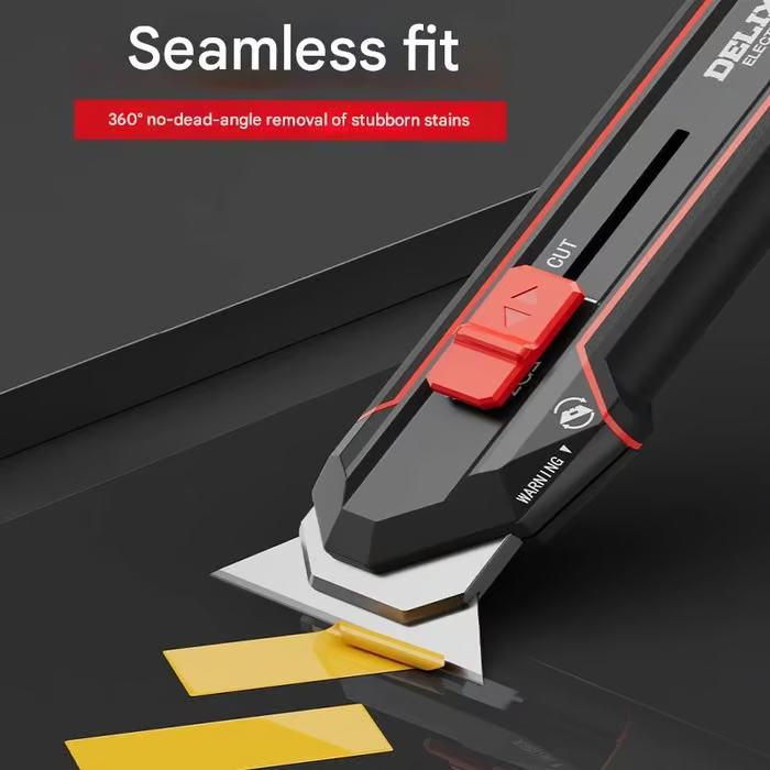 3-in-1 Heavy-Duty Utility Knife & Scraper