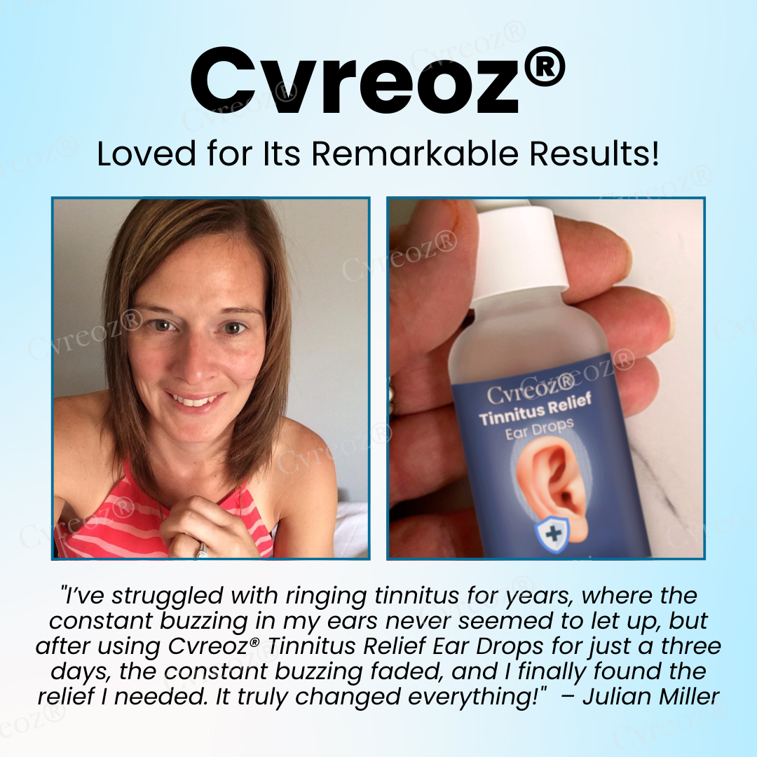 Cvreoz® Tinnitus Relief 🎉🎉 Ear Drops