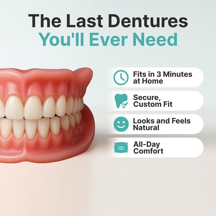 🔥LAOZIKTM Custom-Fit Functional Dentures🔥