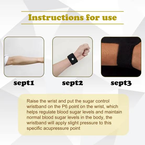 Acupressure Band, Acupressure Wristband for Nausea, Anti Nausea ,Weight loss, Sleep disorder, Blood pressure, Sugar control, Migraine pain relief, Vomiting, Seasickness, Morning Sickness, Car Sickness Control Wristband for Everyone (Buy1GET1Free )