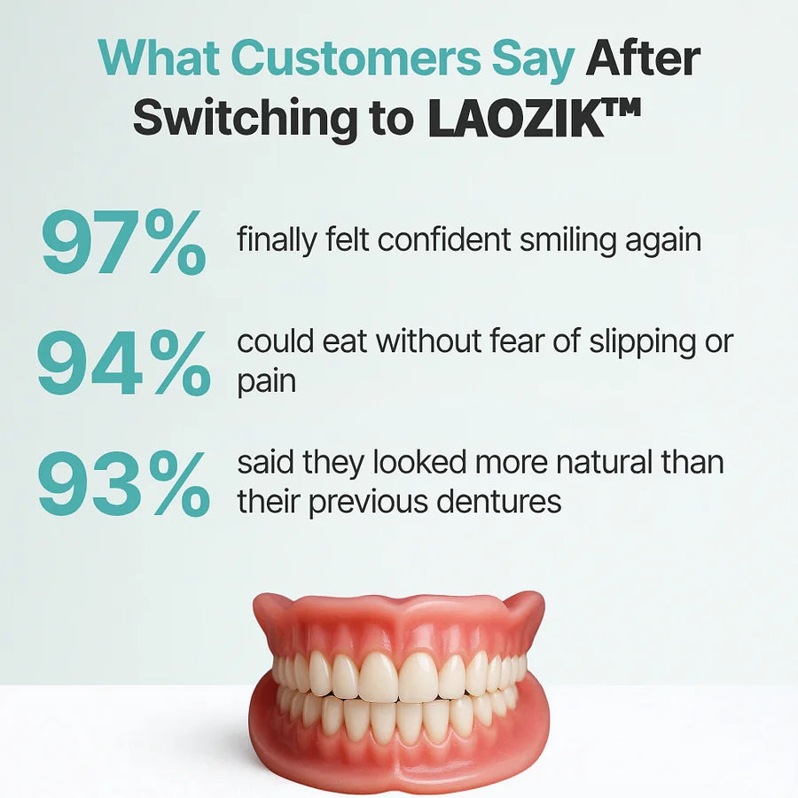🔥LAOZIKTM Custom-Fit Functional Dentures🔥