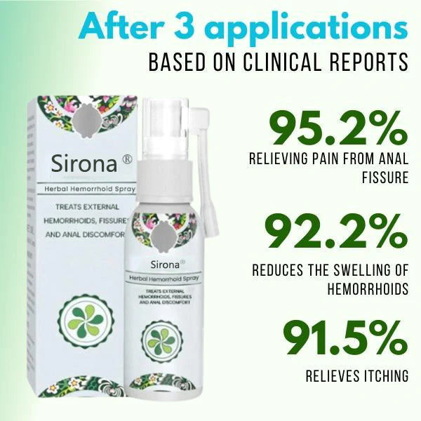 🔥Hot Sell 🔥Sirona® Herbal Hemorrhoid Spray