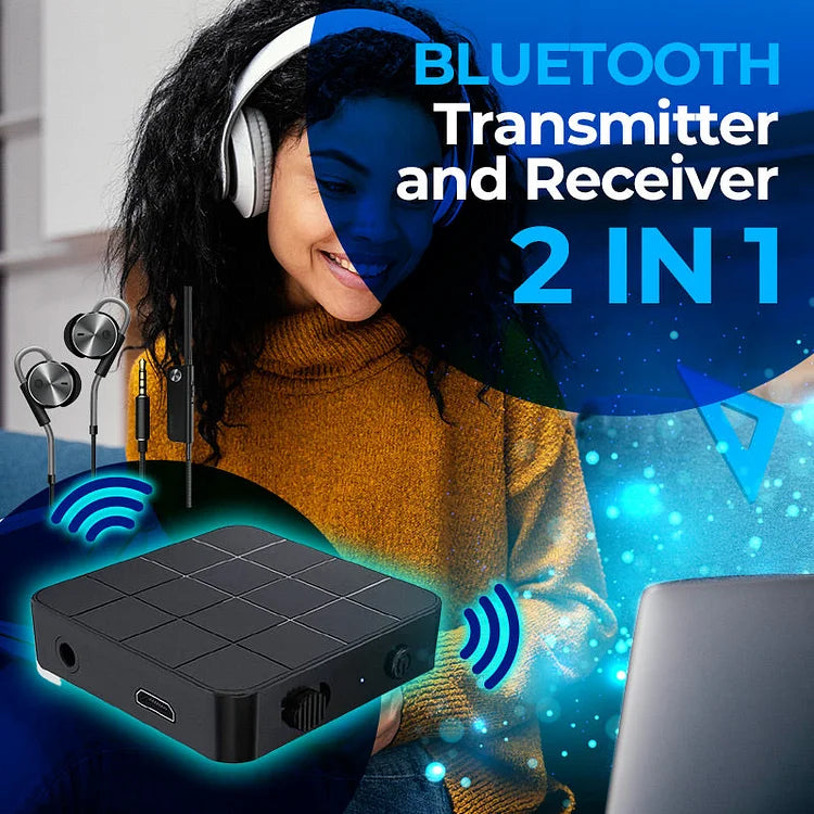 🔥Last Day 45% OFF🔥Bluetooth 5.0 Audio Transmitter & Receiver