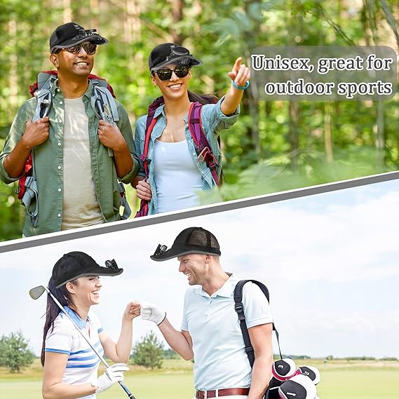 2025 New Ultralight UV Protection Baseball Cap with Solar Fan