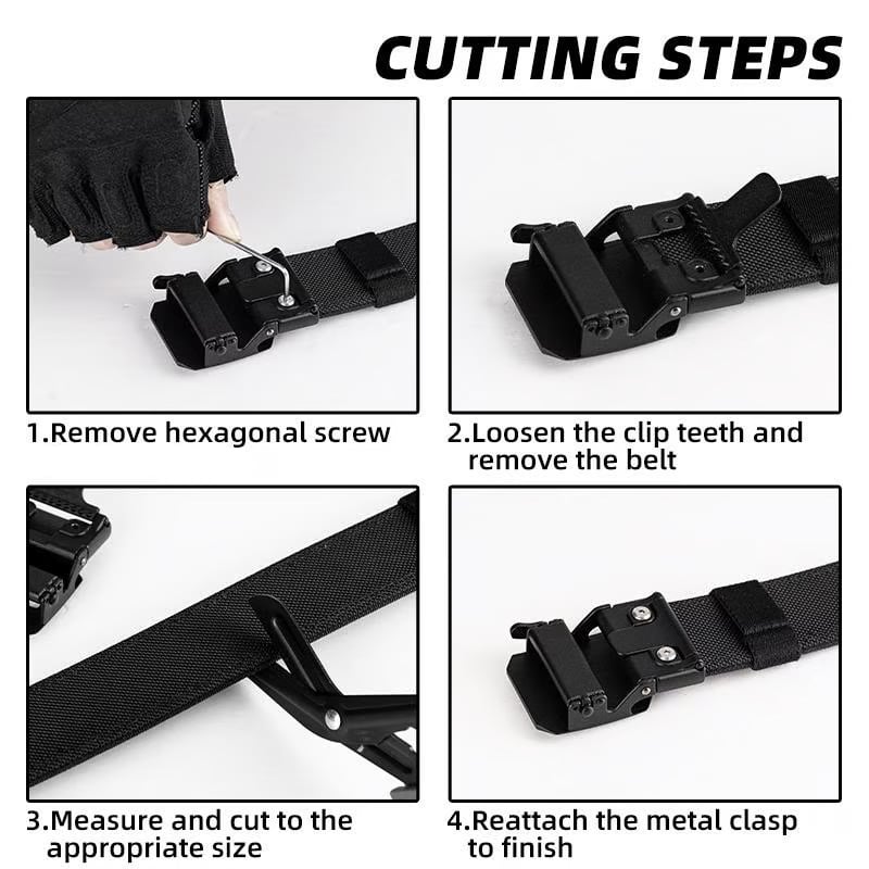 🔥🔥Last Day Promotion 49% OFF🔥🔥EDC Nylon Ratchet Belt