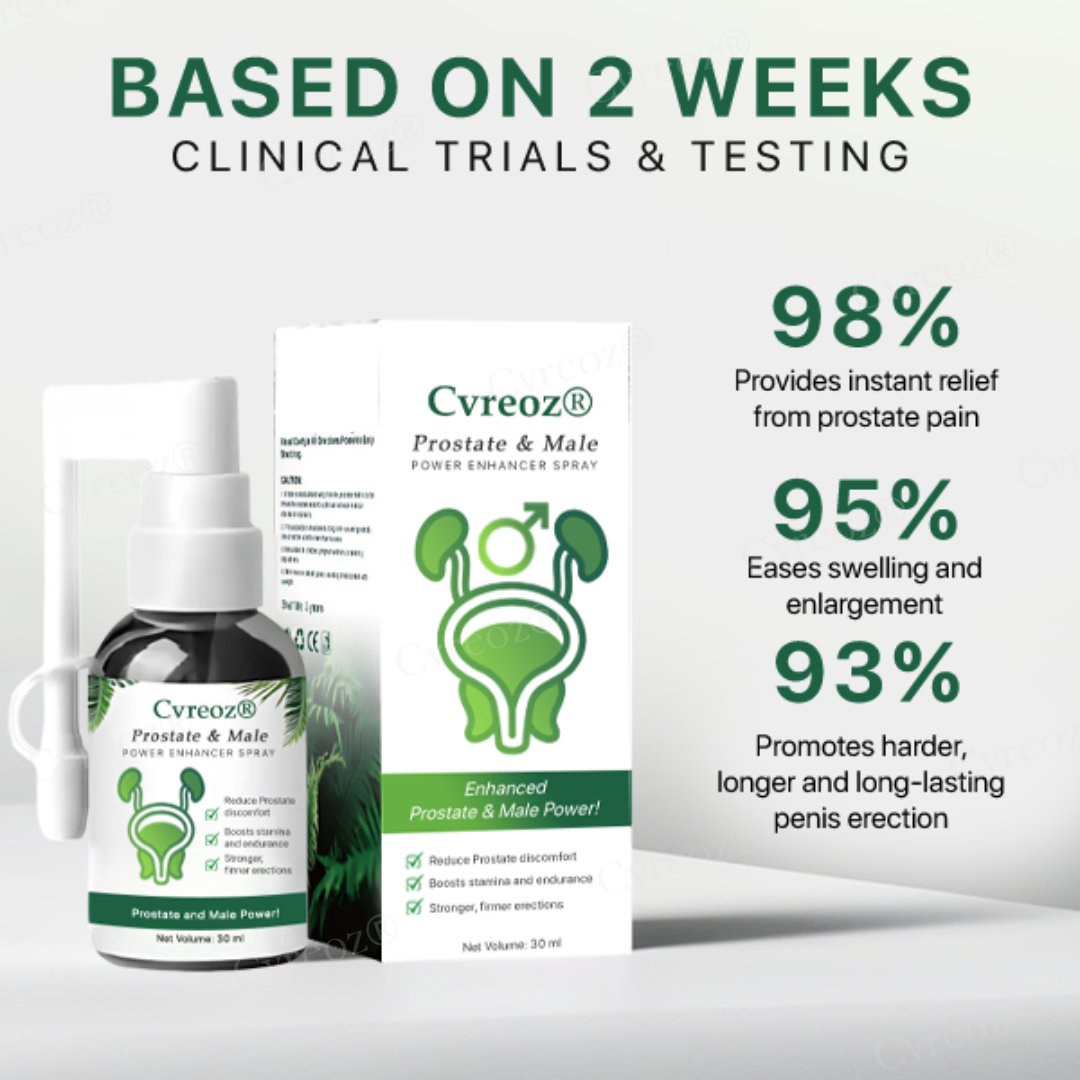 Cvreoz® Prostate & Male Power Enhancer Spray