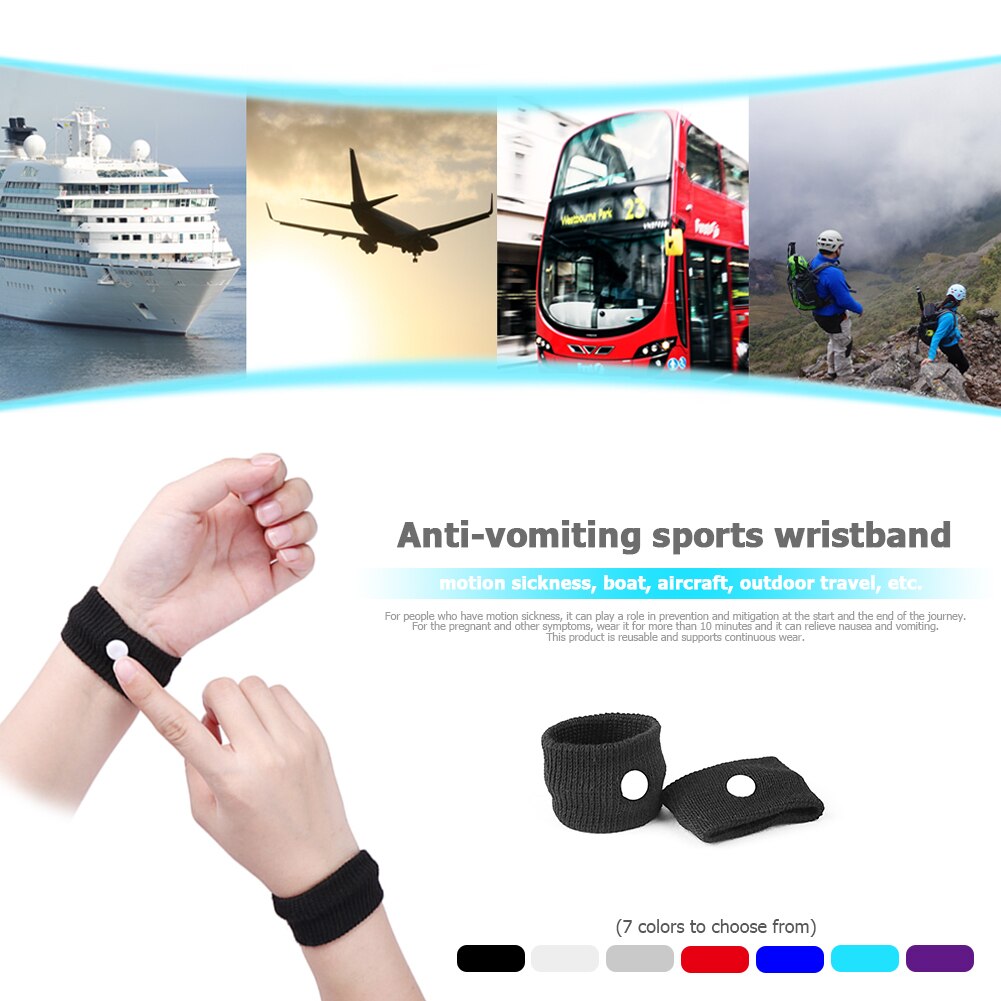 Acupressure Band, Acupressure Wristband for Nausea, Anti Nausea ,Weight loss, Sleep disorder, Blood pressure, Sugar control, Migraine pain relief, Vomiting, Seasickness, Morning Sickness, Car Sickness Control Wristband for Everyone (Buy1GET1Free )