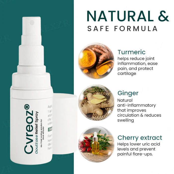 🔥Hot Sales - 50% OFF🌿Cvreoz® GoutEase Relief Spray