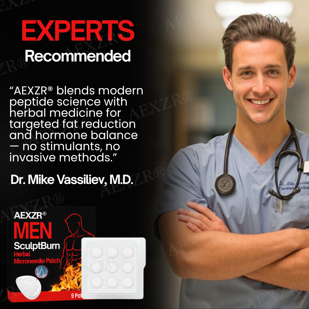 AEXZR® Men SculptBurn 🎉🅻🅸🅼🅸🆃🅴🅳 🆃🅸🅼🅴 🅾🅵🅵🅴🆁🎉 Herbal Microneedle Patch ✅ 𝕊𝕒𝕧𝕖 🇺🇵 𝕥𝕠 7️⃣0️⃣%❗
