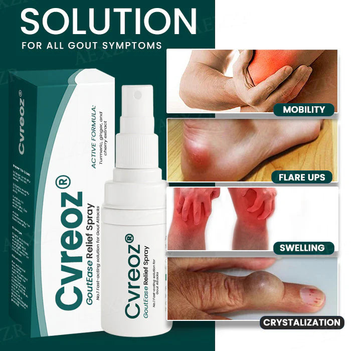 🔥Hot Sales - 50% OFF🌿Cvreoz® GoutEase Relief Spray