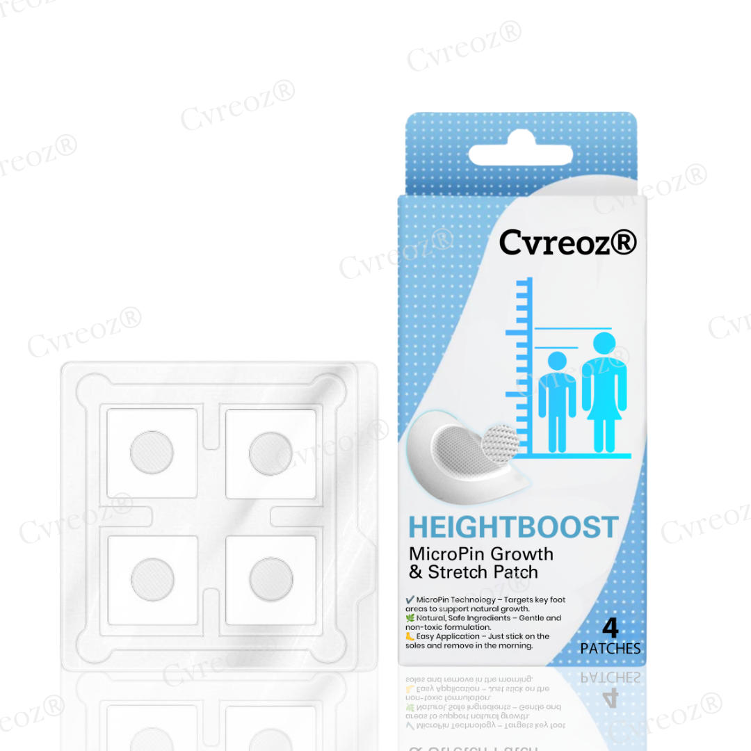 Cvreoz® HeightBoost MicroPin Growth & Stretch Patch (𝟟𝟘% 𝕆𝔽𝔽 𝗘𝗡𝗗𝗦 𝗜𝗡 𝟭𝟬 𝗠𝗜𝗡𝗨𝗧𝗘𝗦)