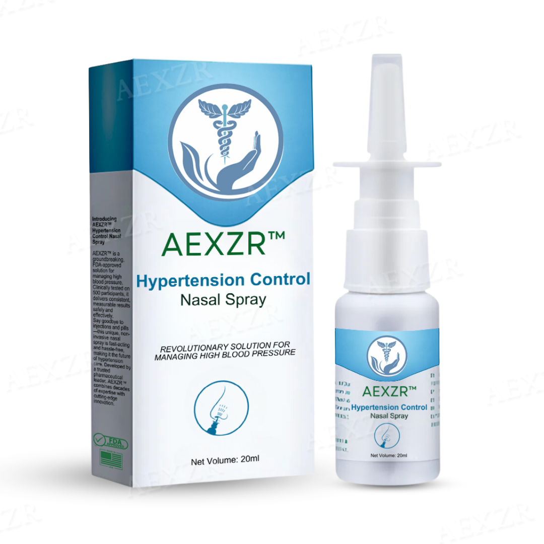AEXZR™ Hypertension Control Nasal Spray - A Breakthrough in Hypertension Management!👩⚕️
