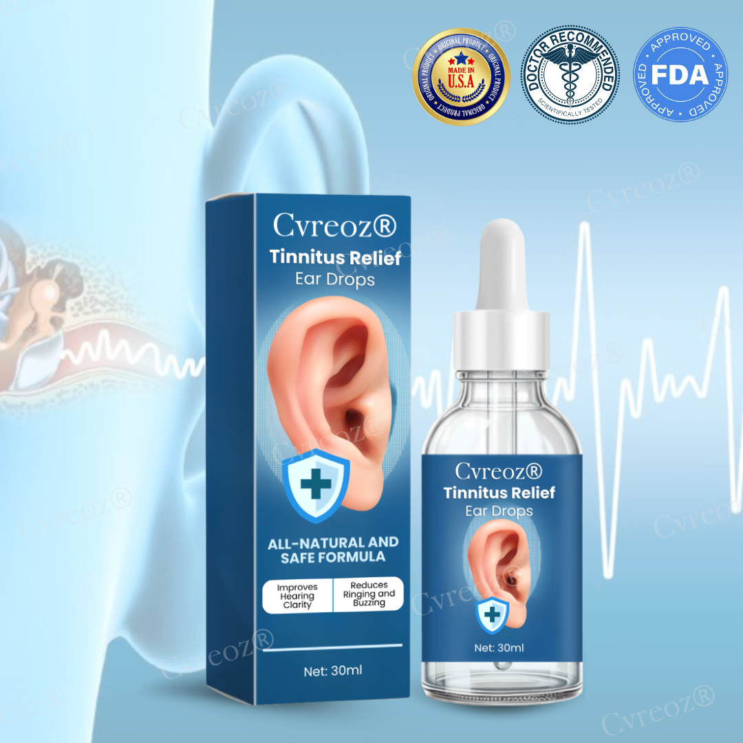 Cvreoz® Tinnitus Relief 🎉🎉 Ear Drops