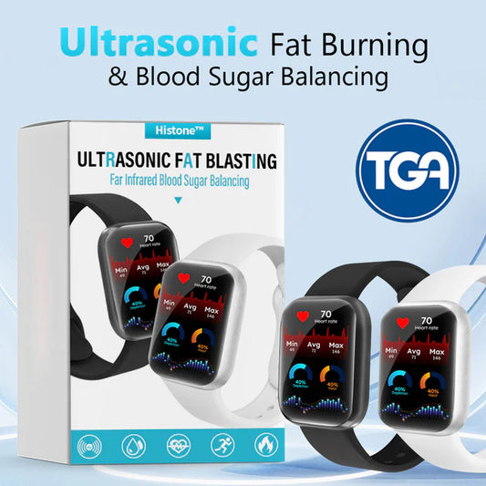 Histone™ Ultrasonic Fat Blasting ＆ Far Infrared Blood Sugar Balancing Detox Wristband (🔥(Limited time discount🔥 Last day))🦘