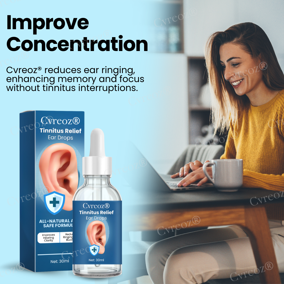 Cvreoz® Tinnitus Relief 🎉🎉 Ear Drops