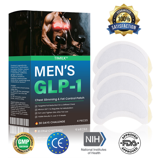Timilk® Men’s GLP-1 Chest Slimming & Fat Control Patch🧑🏻‍⚕️Approved By TOS