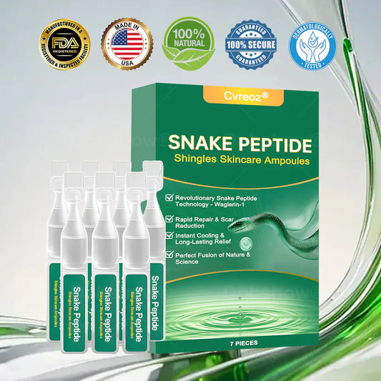 Cvreoz®Snake Peptide Shingles Skincare Ampoules