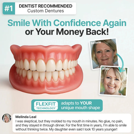 🔥LAOZIKTM Custom-Fit Functional Dentures🔥