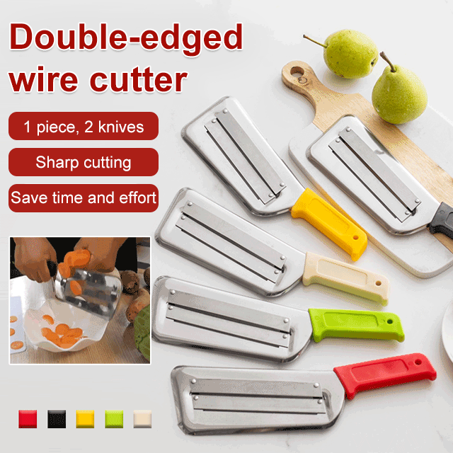 Multifunctional Stainless Steel Double Edge Chopper
