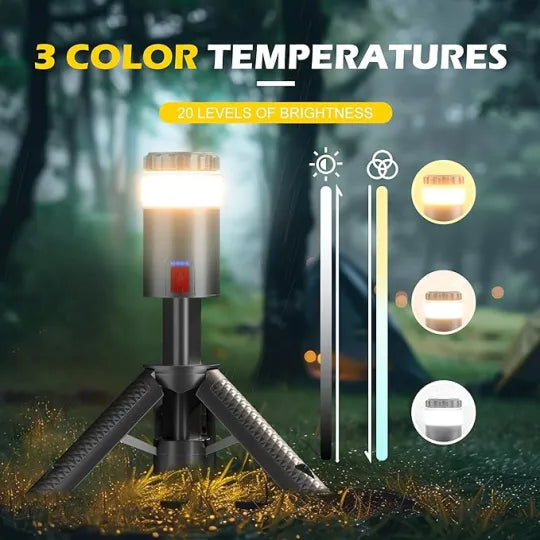 Favorite Camping Lantern, Retractable Camping Lamp, Rechargeable