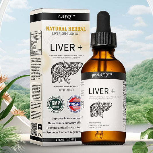 AAFQ™ Natural Herbal Liver Supplement - Powerful Liver Support - Detox & Repair - Herbal Supplements