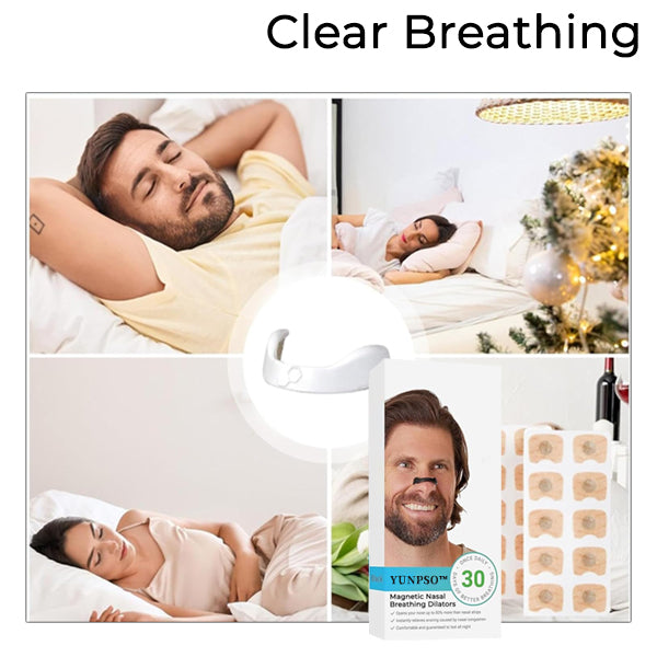 YUNPSOTM Magnetic Nasal Breathing Dilators