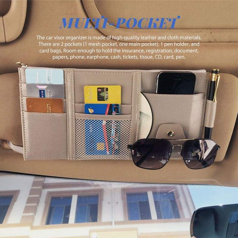 Car Sun Visor Storage Clip