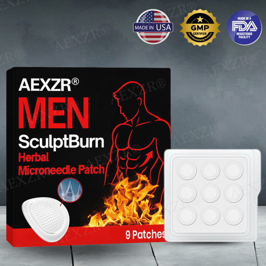 AEXZR® Men SculptBurn  🎉🅻🅸🅼🅸🆃🅴🅳 🆃🅸🅼🅴 🅾🅵🅵🅴🆁🎉 Herbal Microneedle Patch ✅ 𝕊𝕒𝕧𝕖 🇺🇵 𝕥𝕠 7️⃣0️⃣%❗