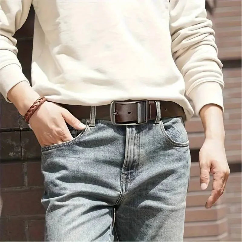 (🔥Last Day Promotion - 49% OFF) Men's Business Leather Belt