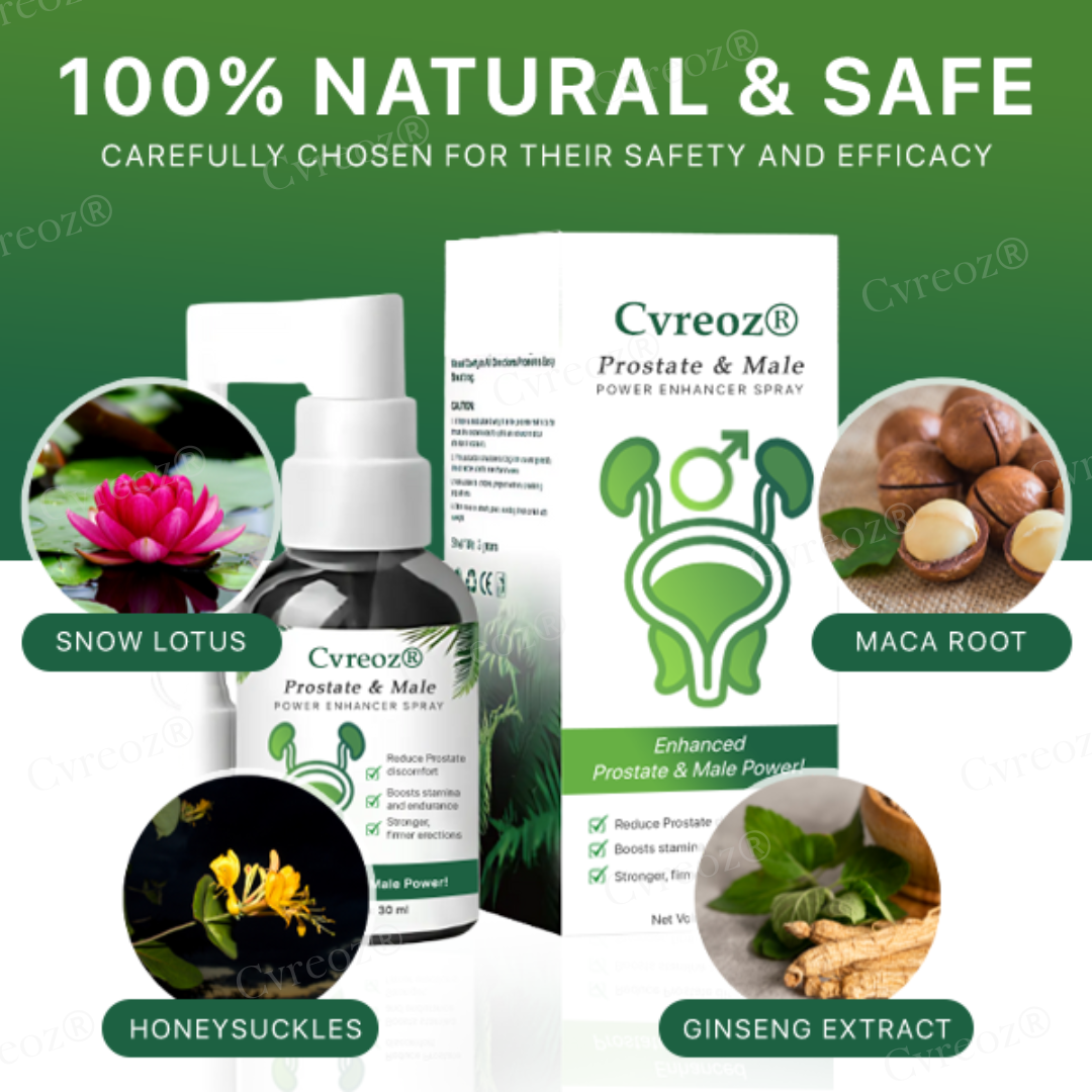 Cvreoz® Prostate & Male Power Enhancer Spray