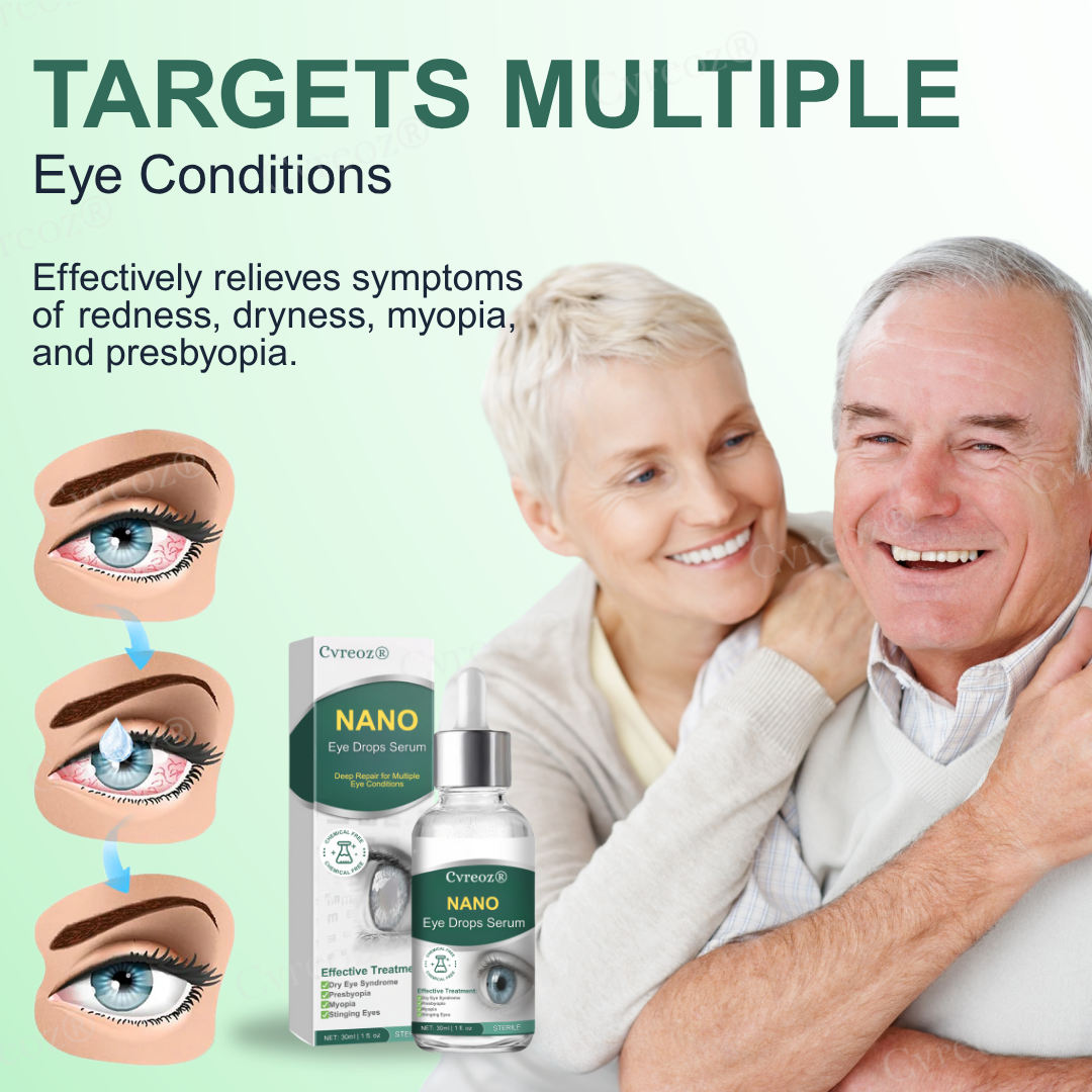 Cvreoz® Nano Eye Drops Serum for Presbyopia and Myopia (8️⃣0️⃣% 🇴🇫🇫 𝔼𝕟𝕕𝕤 𝕚𝕟 1️⃣0️⃣ 𝕞𝕚𝕟𝕦𝕥𝕖𝕤❗)