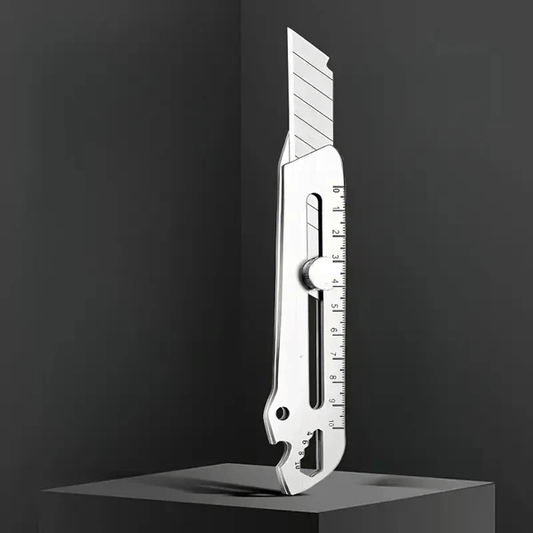 🔥HOT SALE🔥6 in 1 Multifunction Stainless Steel Utility Knife with ten blades