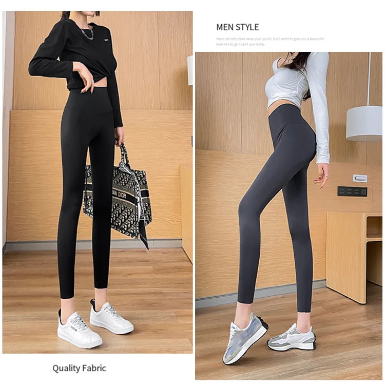 Highly elastic body shaping leggings