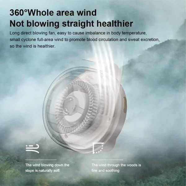 🔥-Portable Silent Mini Bladeless Electric Fan