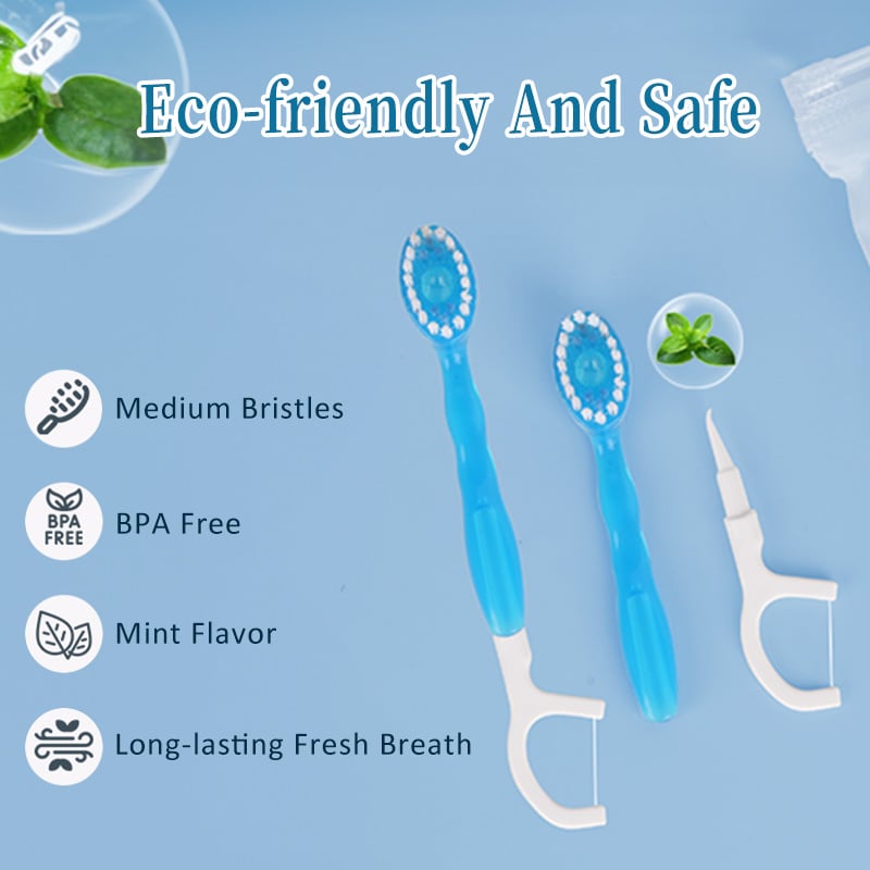 🔥2025 Hot Sale🎁Mini Toothbrush 5-in-1 Tool
