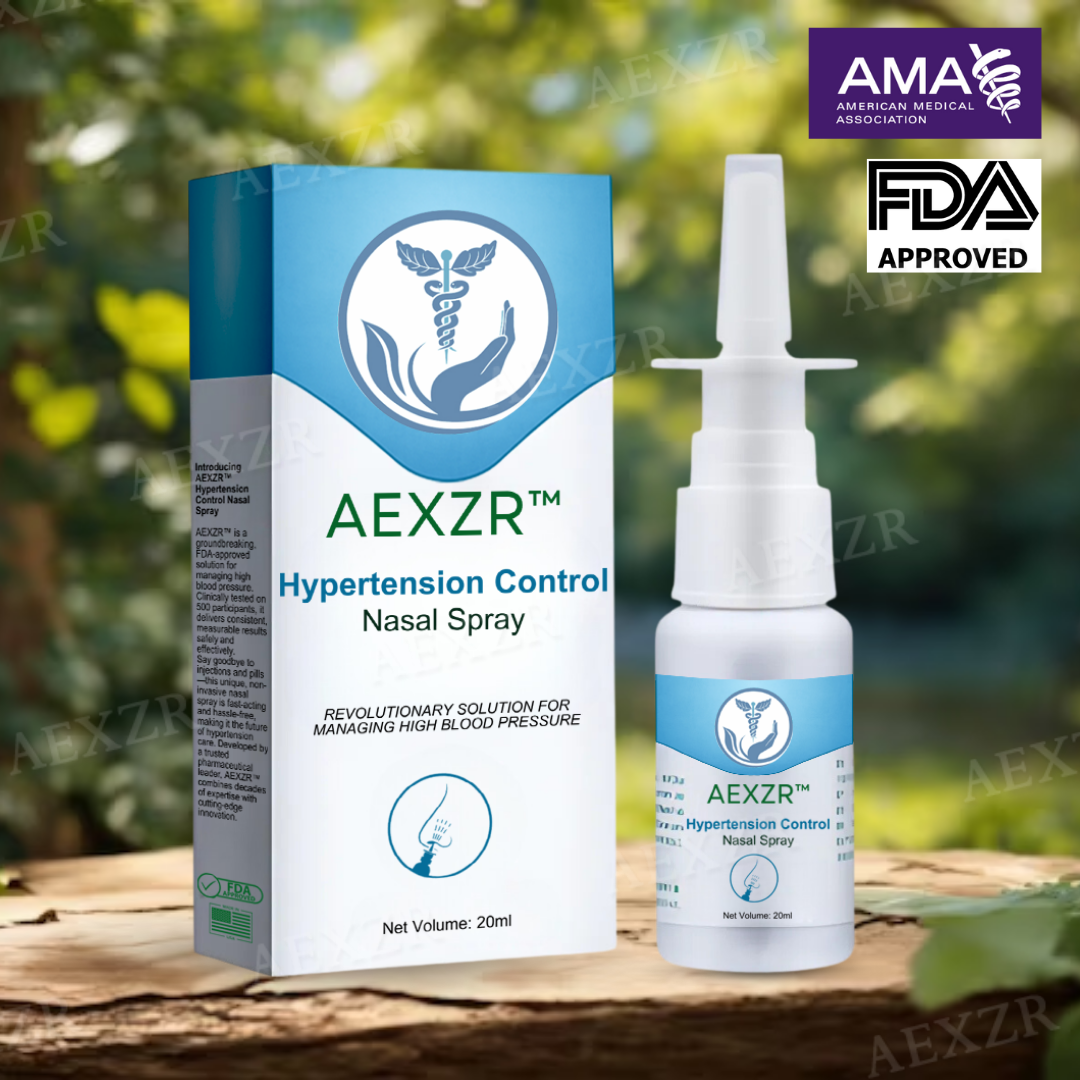 AEXZR™ Hypertension Control Nasal Spray - A Breakthrough in Hypertension Management!👩‍⚕️