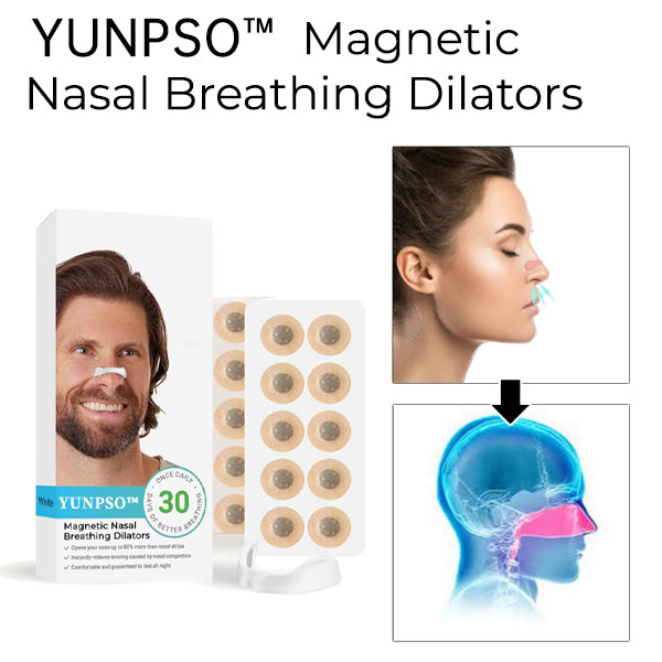 YUNPSOTM Magnetic Nasal Breathing Dilators