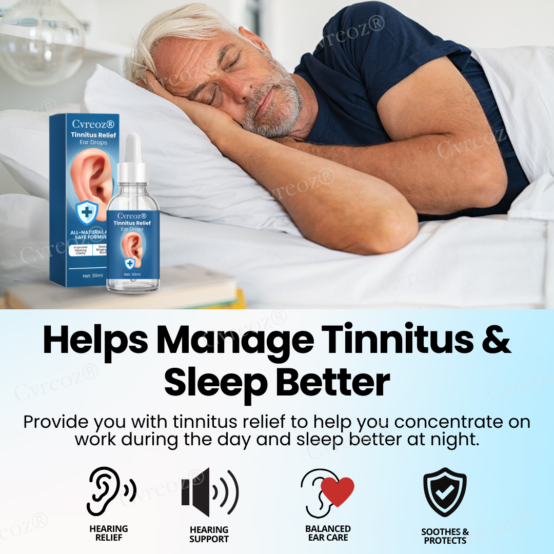Cvreoz® Tinnitus Relief 🎉🎉 Ear Drops