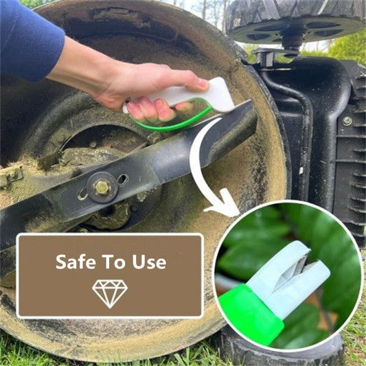 🔥Garden tool Sharpener🔥(Can be used for lawn mower blades, clippers, hoes, shovels, scythes, etc)