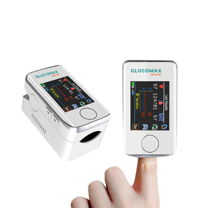 GlucoMax MULTI-USE Non-Invasive Laser Meter + Exclusive Gifts [99.9% ACCURACY]