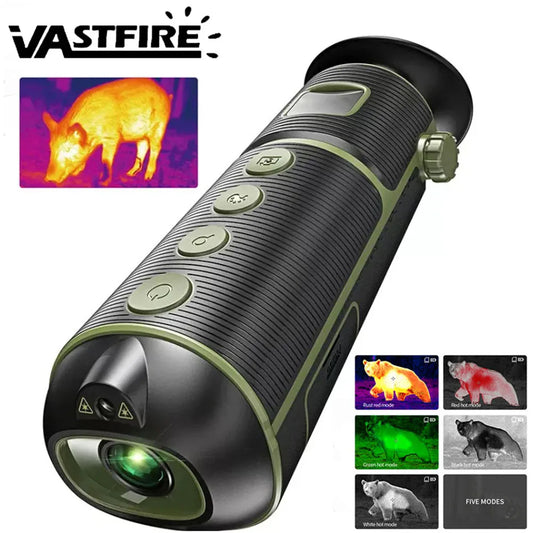 Thermal Camera for Hunting TTS260 1000M Hand-held Thermal Imaging Monocular Outdoor Exploration Night Vision Monocular Telescope