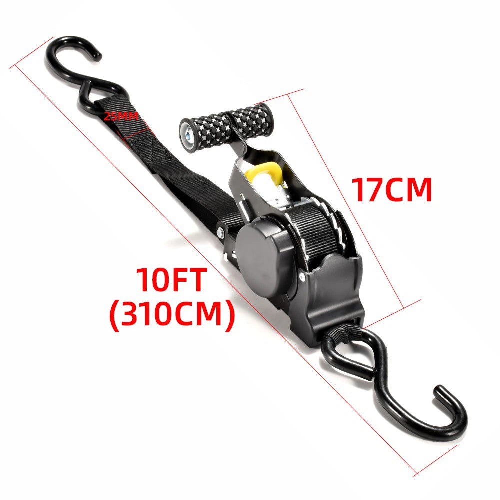 Automatic Cargo Retractable Tensioner Strap Car Fixed Tightening Strap