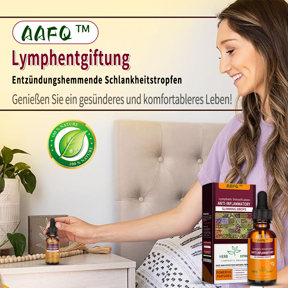 AAFQTM Lymphatic Detoxification & Anti-inflammatory Slimming Drops