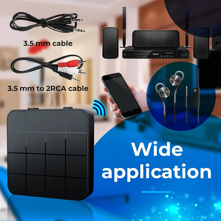 🔥Last Day 45% OFF🔥Bluetooth 5.0 Audio Transmitter & Receiver